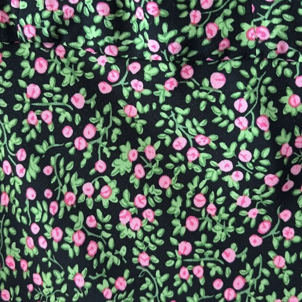 J. Crew Green and Black Puff Sleeve midi dress
Size 8 - Picture 2 of 7